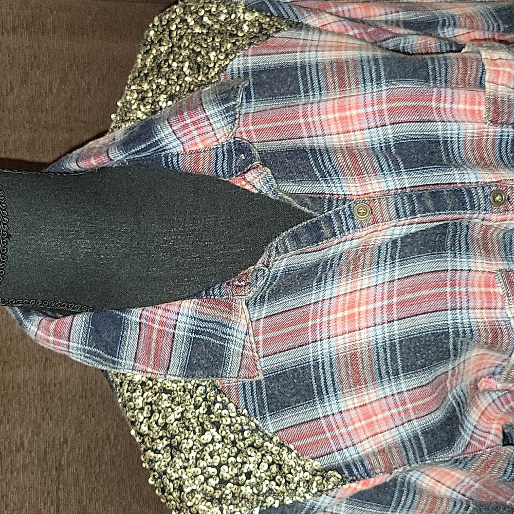 Free People Button-Down Top - Picture 2 of 7